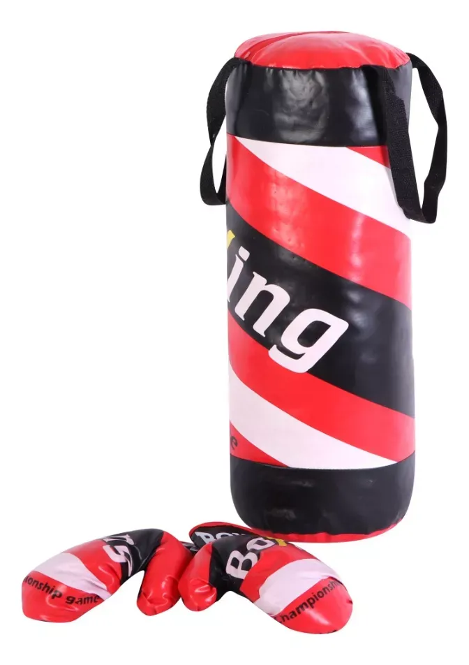 Juego Set Boxeo Infantil Bolsa Y Guantes, Bolsa de 42 cm.