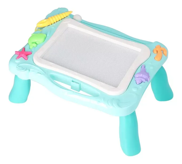 Tablero De Dibujo Mesa Magnetica Borrable Verde Pizarra Magnética