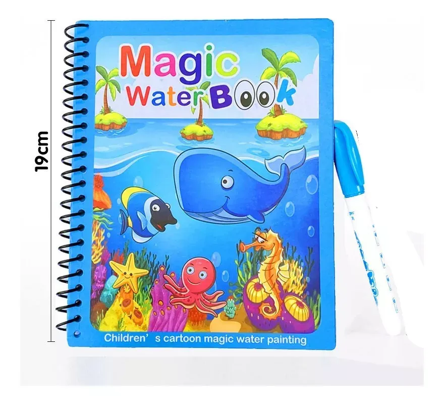 Infantil Coloreable Infantil Libro Mágico Coloreable Con Lapiz
