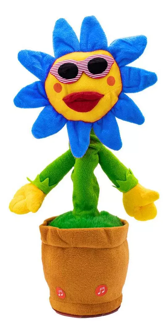 Juguete Girasol Bailarin Parlante Canto Y Baile Para Niños