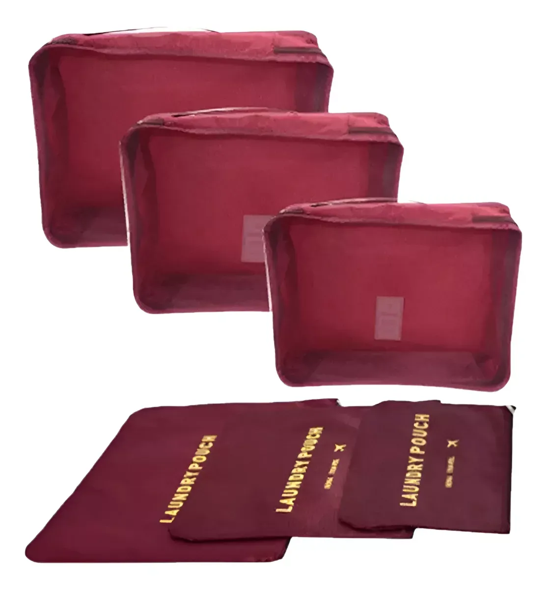 Organizador De Valija De Viaje Necessaire Set 6 Pieza
