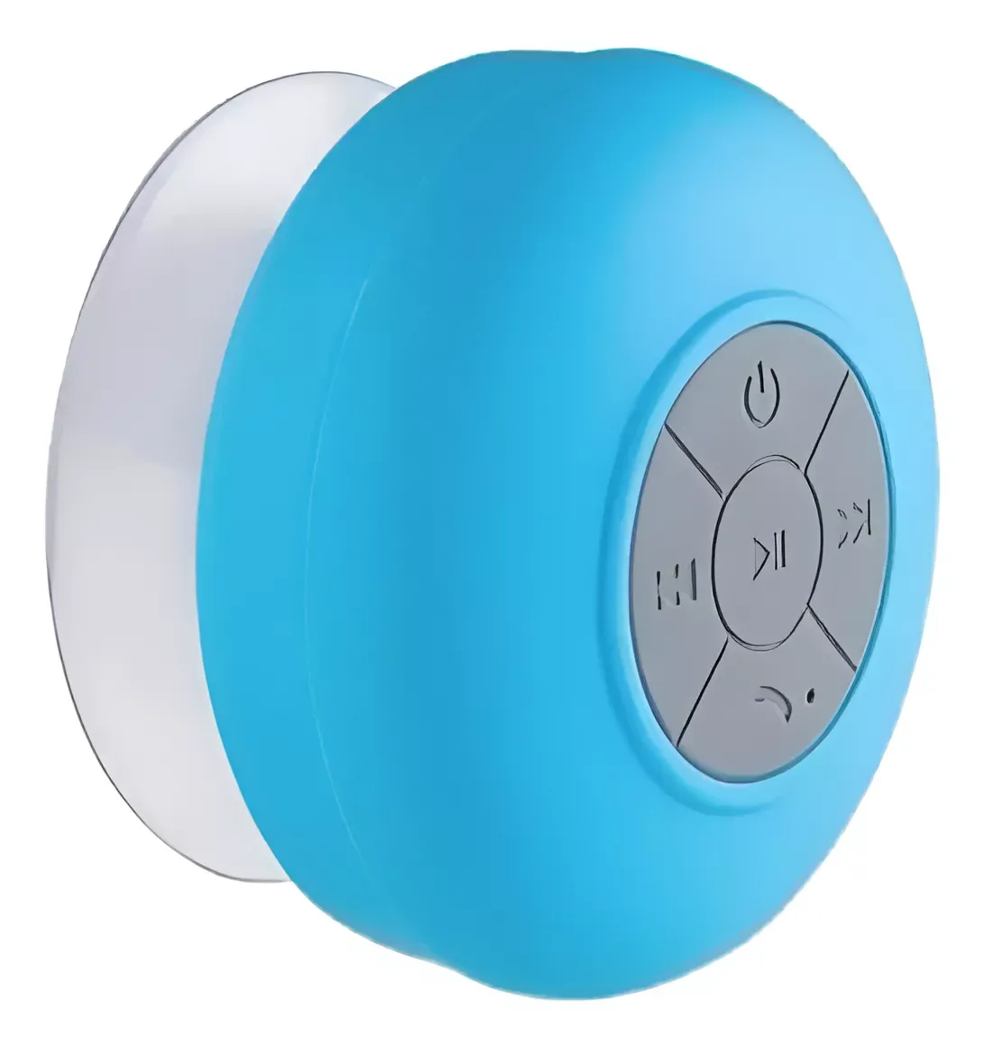 Mini Altavoz Parlante Bluetooth Resistente Al Agua Celeste Potencia 3W
