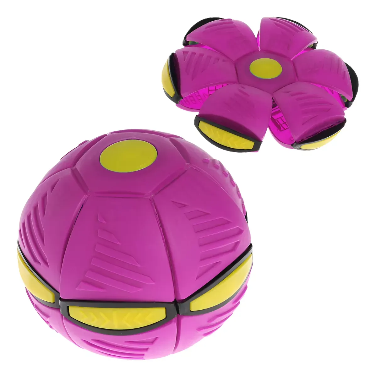 Pelota Mágica Disco Volador Juguete Con Luz Mascotas/niños