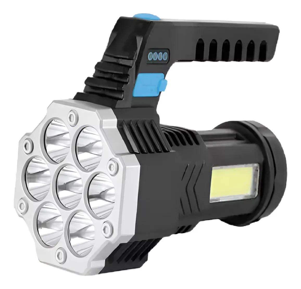 Linterna Led Luz Fuerte Súper Brillante Recargable Portátil