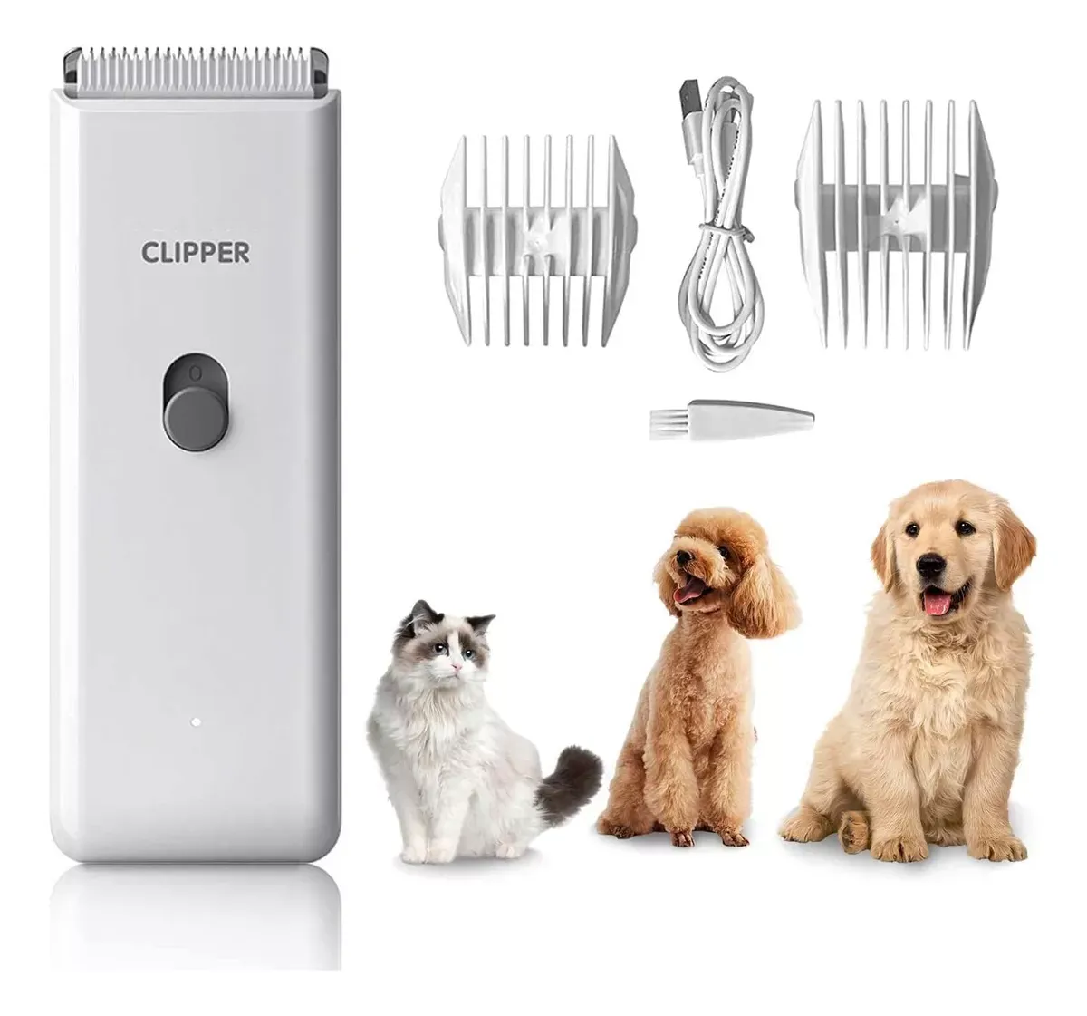 Máquina De Corte De Pelo Para Perros Y Gatos, Recortadora impermeabilidad IPX-7