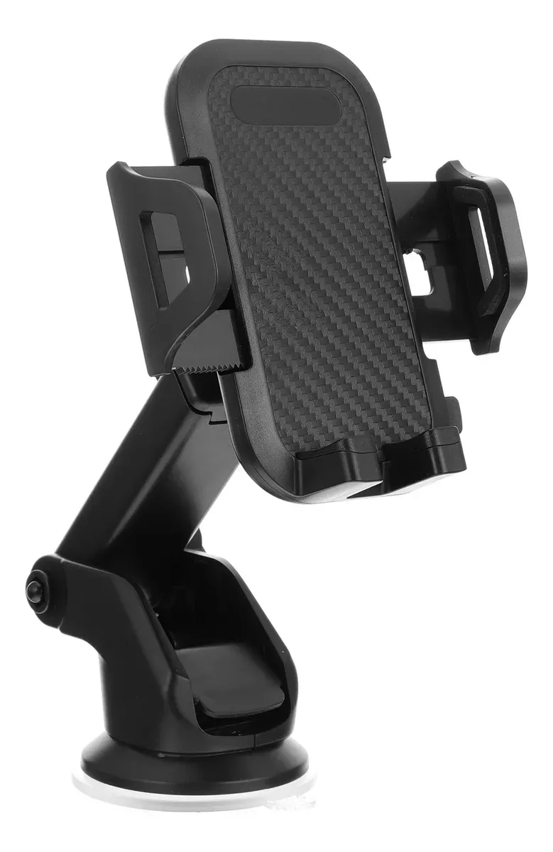 Soporte De Teléfono De Coche Antigolpes Soporte Extensible Color Negro