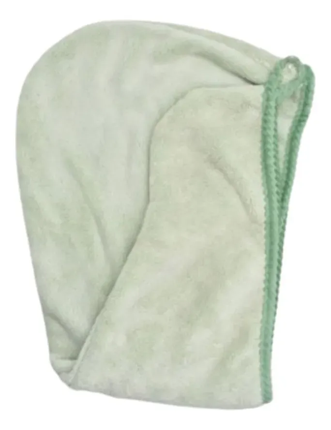 Toalla Turbante Secado De Cabello de Microfibra  Fácil de usar 62x24cm