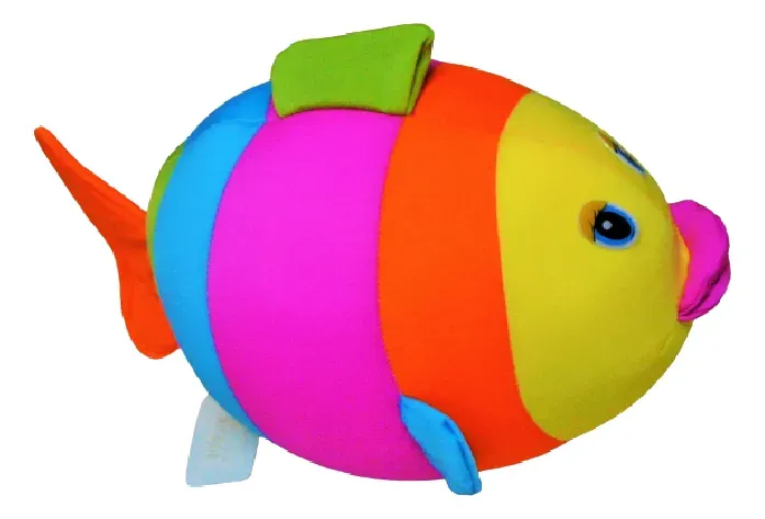 Pececito De Peluche Con Relleno Para Niños, ​Peluche flúo pez