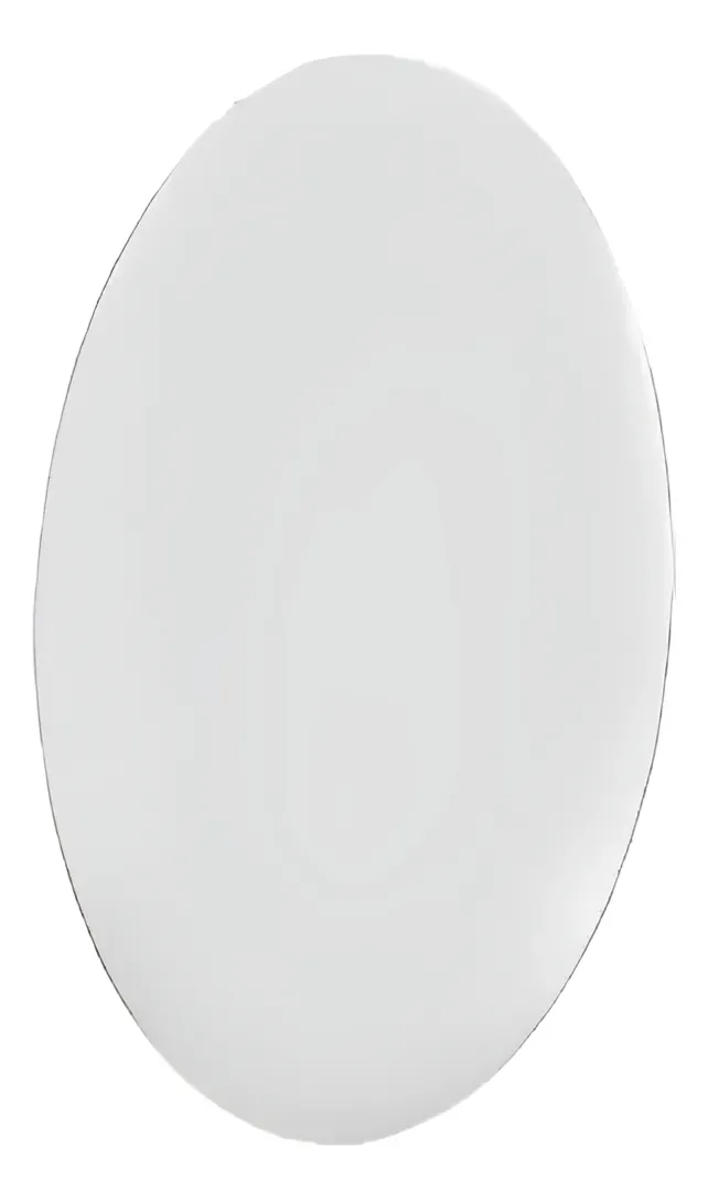 Espejo Ovalado De 40 Cm Flexible duradero Y Adhesivo Por Unidad