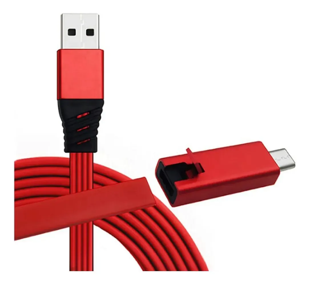 Cable Mágico Usb de Carga Ajustable Recortable 1,5 Metros