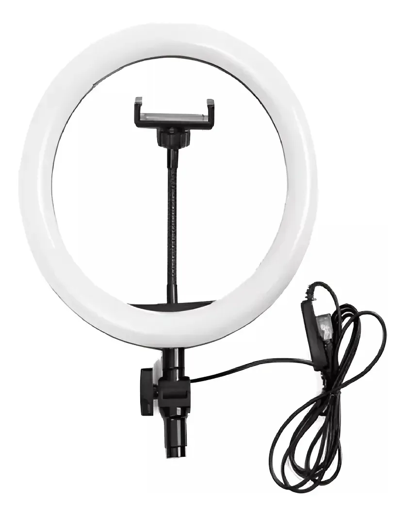 Aro De Luz  35W Led Anillo De 26 Cm Para Fotos De Celular