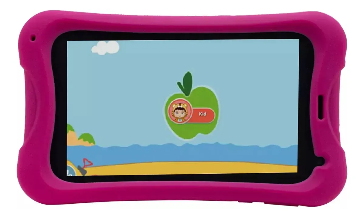 Tablet 7 Kids Ring 32gb de Capacidad 3gbRAM Con Forro Azul Y Rosa