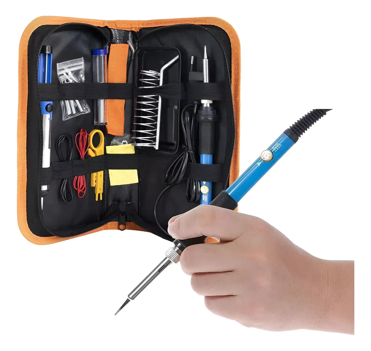 Kit De Soldar Temperatura Ajustable Kit Estuche  de 220V
