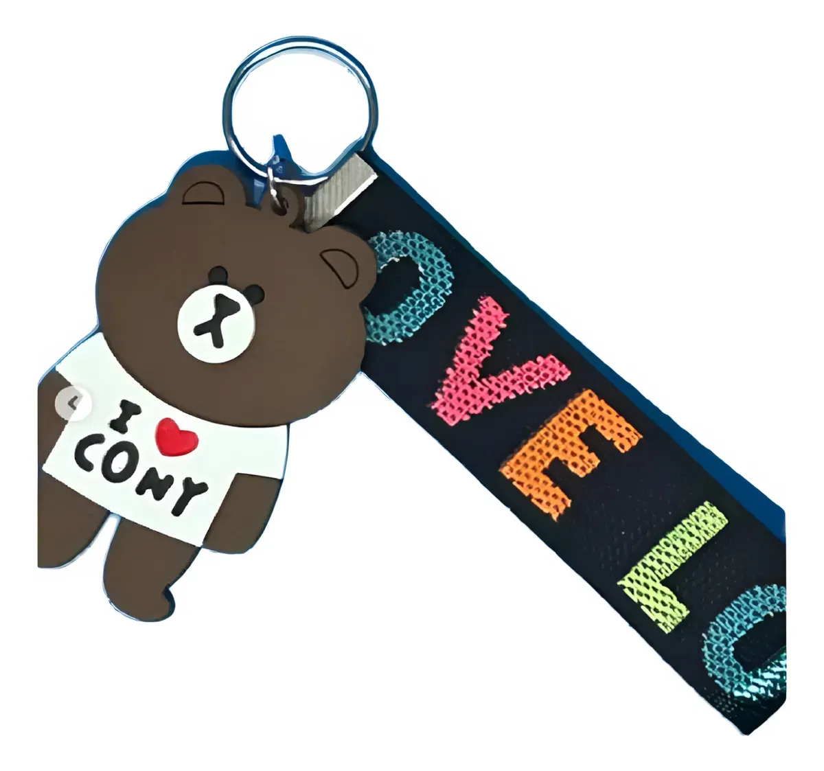 Llavero Diseño Osito Love Cony Para Engancgar Colgar