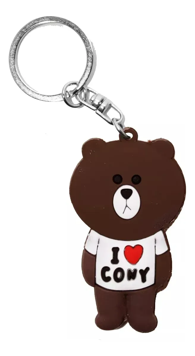 Llavero Love Cony Diseño Osito Para Colgar Pack X12 Unidades
