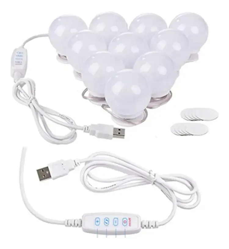 Bombillas Usb Luces 3 Modos De Luz Frío / Medio/ Cálido