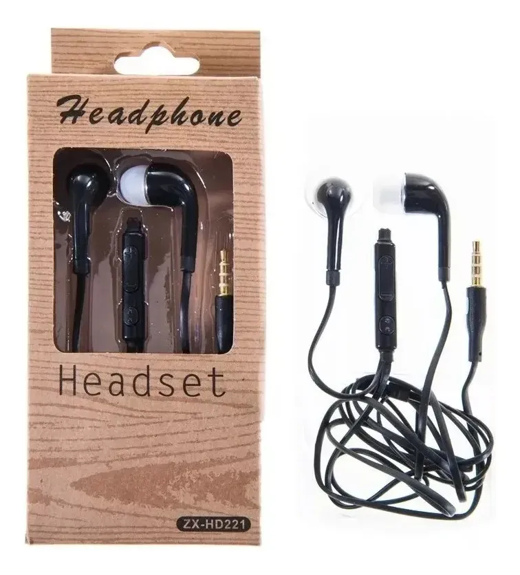 Auricular  3.5mm Cableado Manos Libres In-ears Heaseat