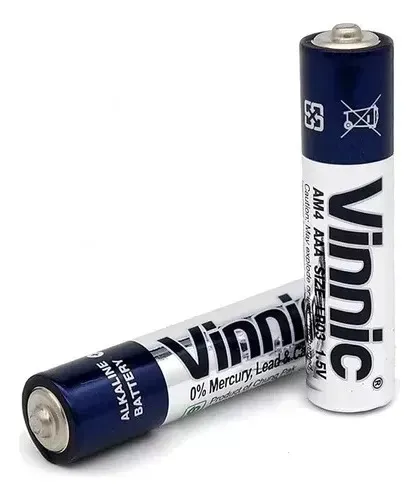 Bateria 9v Alcalina Vinnic Alkaline 9 Volts Pila ©