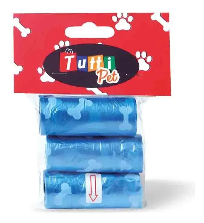 Bolsas Higiénicas Para Residuos De Mascotas x 3 Unidades