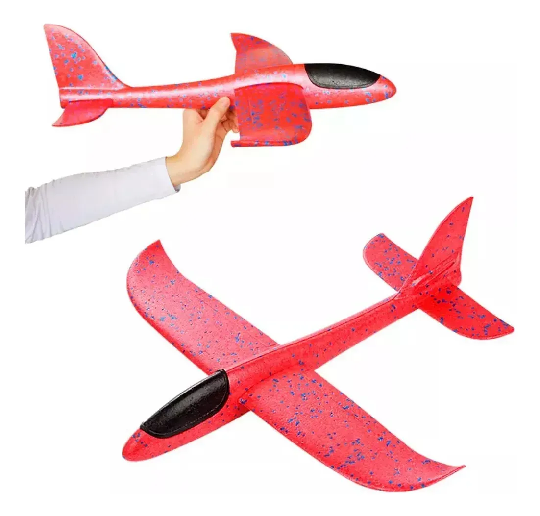 Avión Planeadores De Espuma Juguete Volador 54x84cm