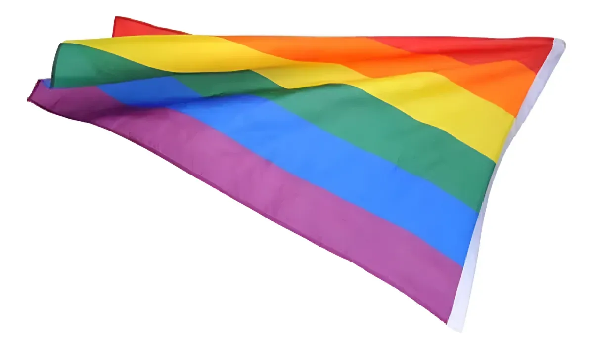 Bandera Multicolor, Bandera de la Diversidad Medidas 90x150cm.