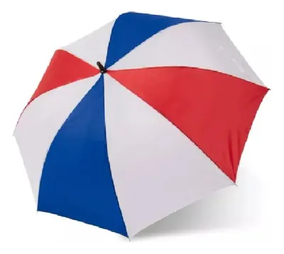 Paraguas Rojo Azul Y Blanco 85 Cm De Largo