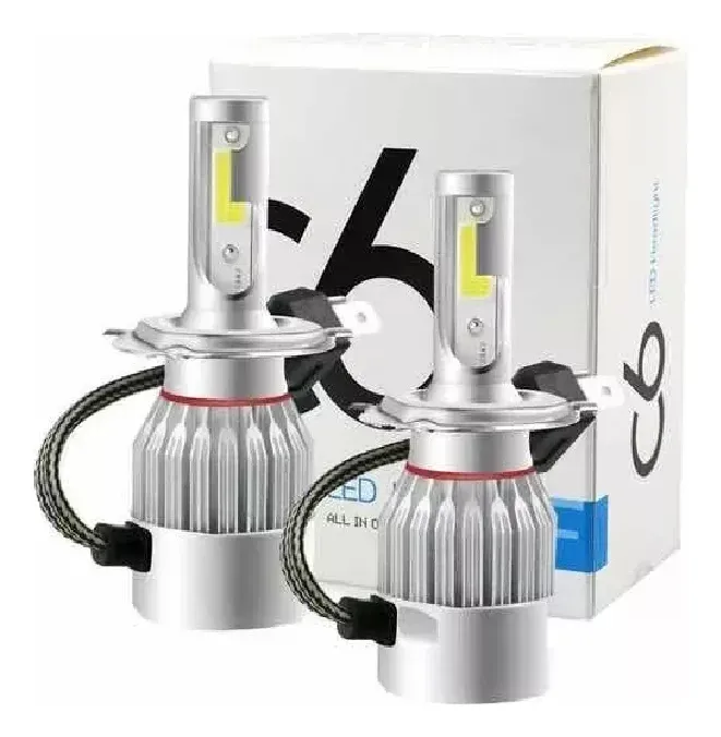 Lámparas Luces Cree Tecnología Led Auto C6 H4 6000k Precio Par