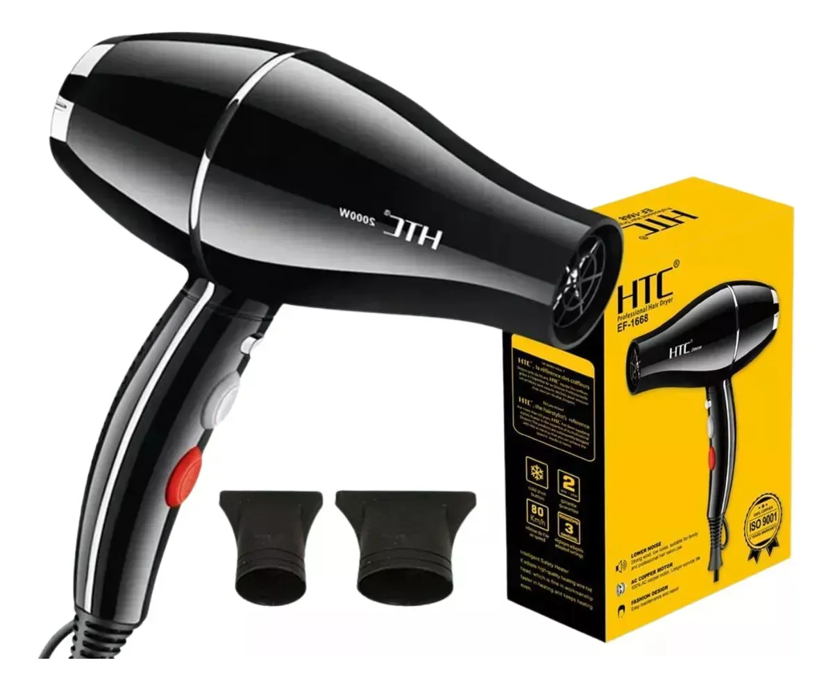 Secador De Pelo Htc Modelo Ef-1668  2000-2300W