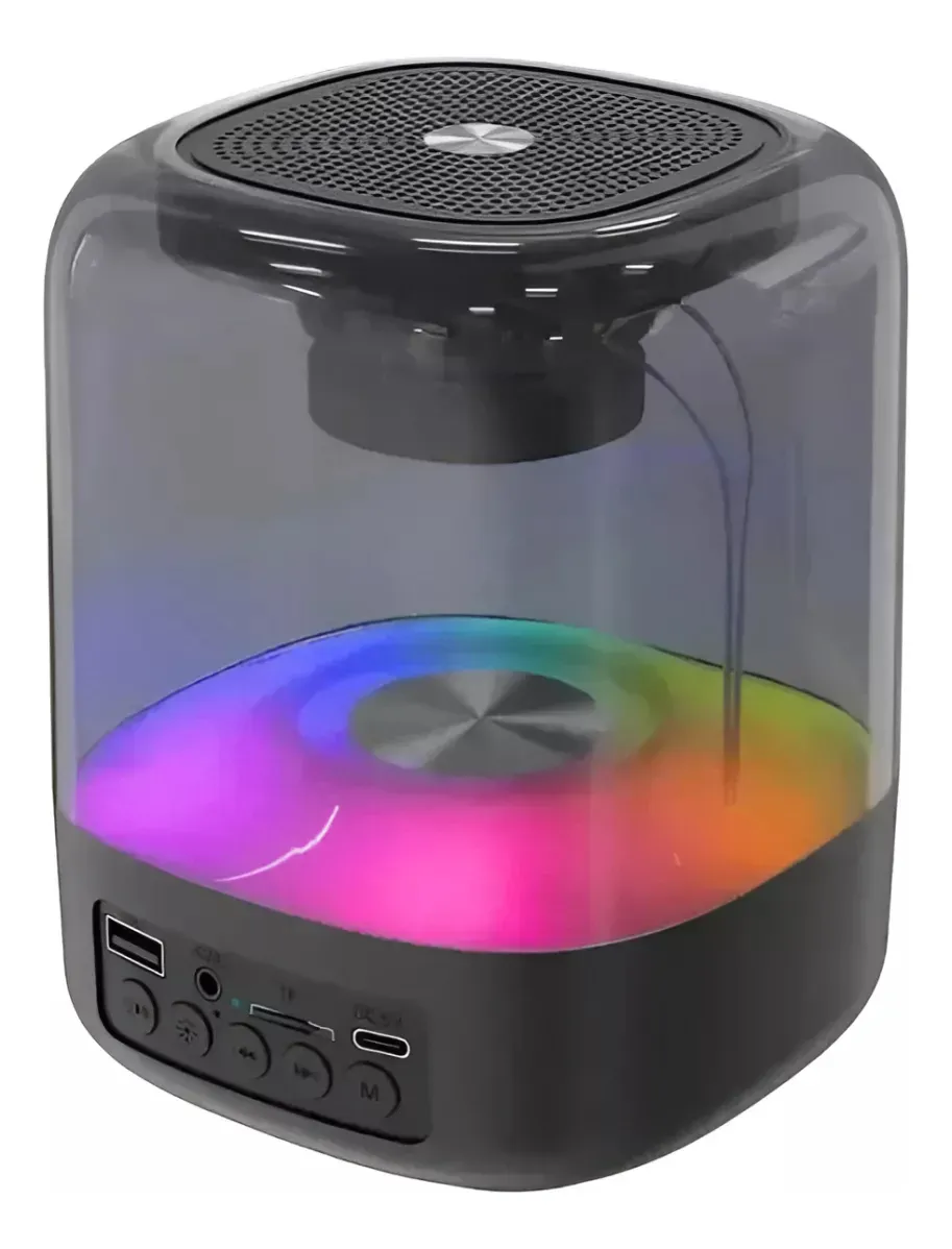 Parlante Bluetooth Transparente Pequeño Modelo E-3052