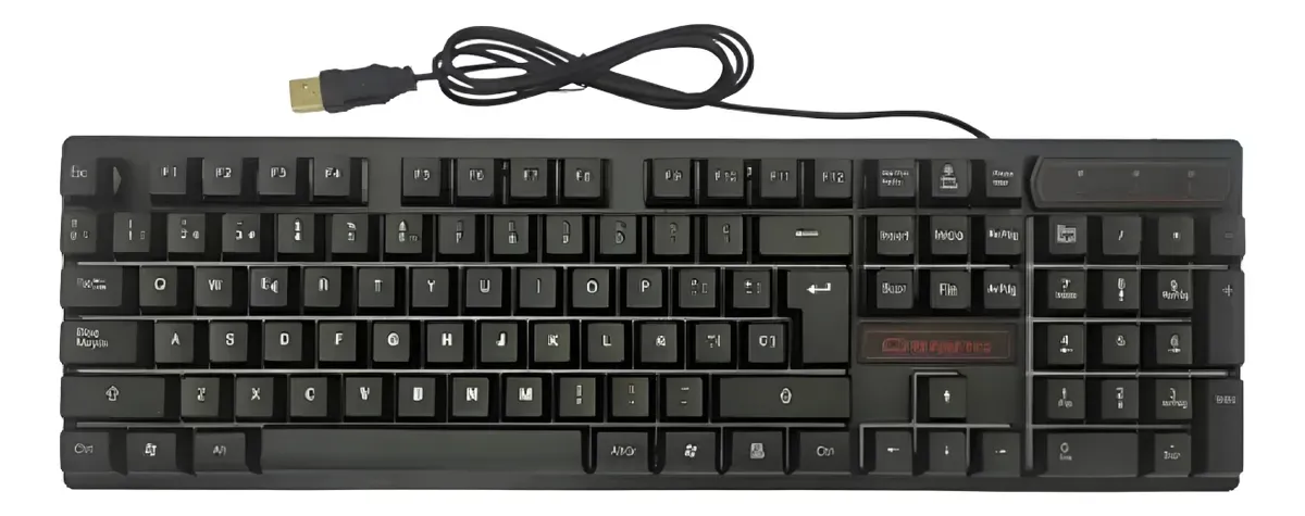Teclado Gamer Simil Macánico Modelo Kr-6300 Rgb