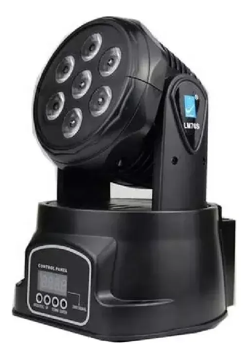 Cabeza Movil Robótica Led Colores Luces De Discoteca