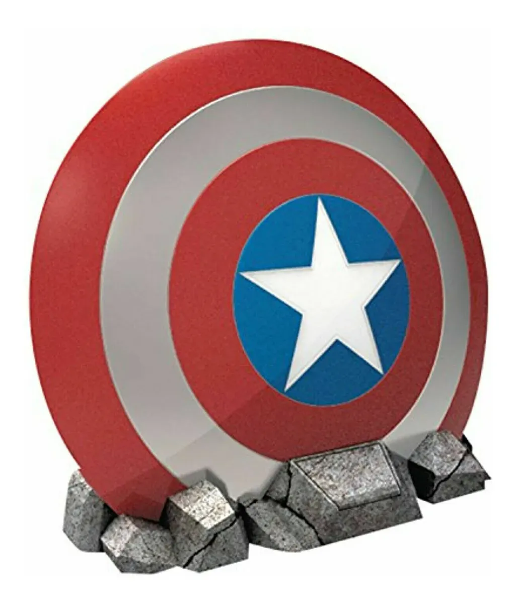 Parlante Bluetooth Capitán América Con Luz Ihome Marvel