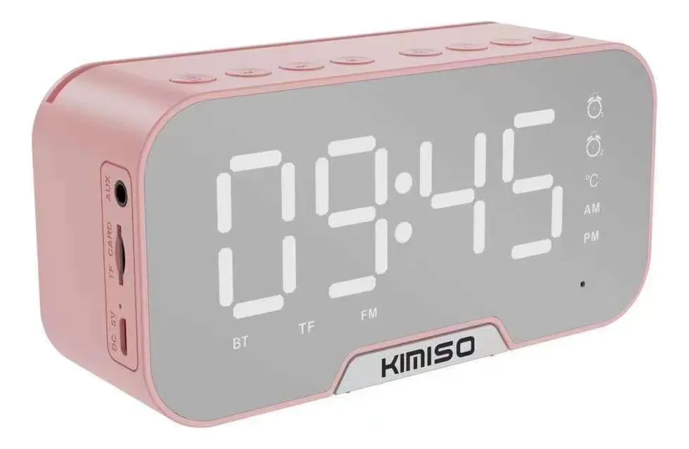 Despertador Parlante Rectangular Usb/bluetooth Kimiso K10 Bateria 1200mAh