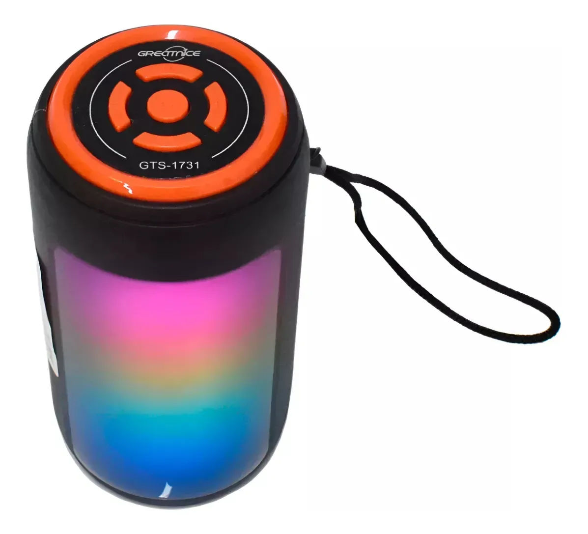 Parlante Bluetooth Inalambrico Compacto Luces Gts-1731 Potencia 10w