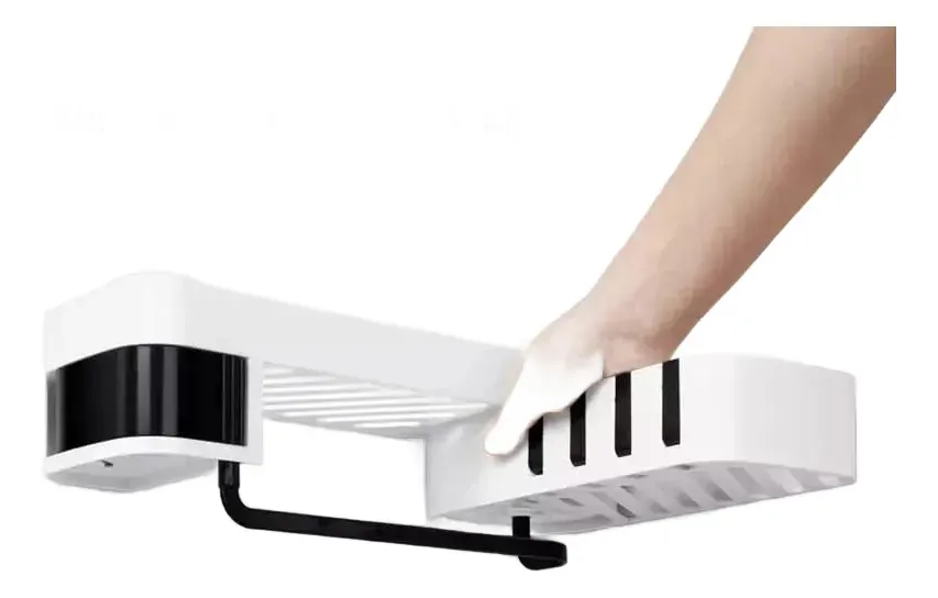 Esquinero Plegable De Baño Medidas 34cm De Largo De Plástico
