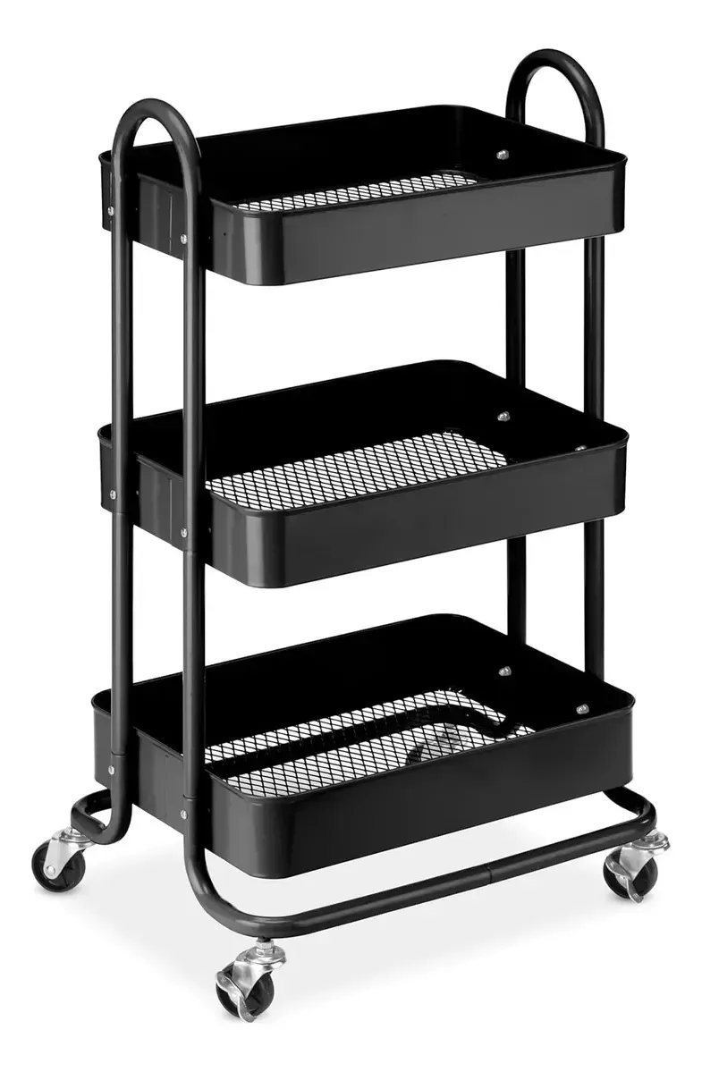 Carrito Organizadorcon Ruedas Multiuso Material Metal