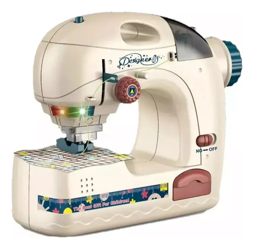 Máquina Con Accesorio Para Coser Infantil A Pila Aa Maquina de Costura