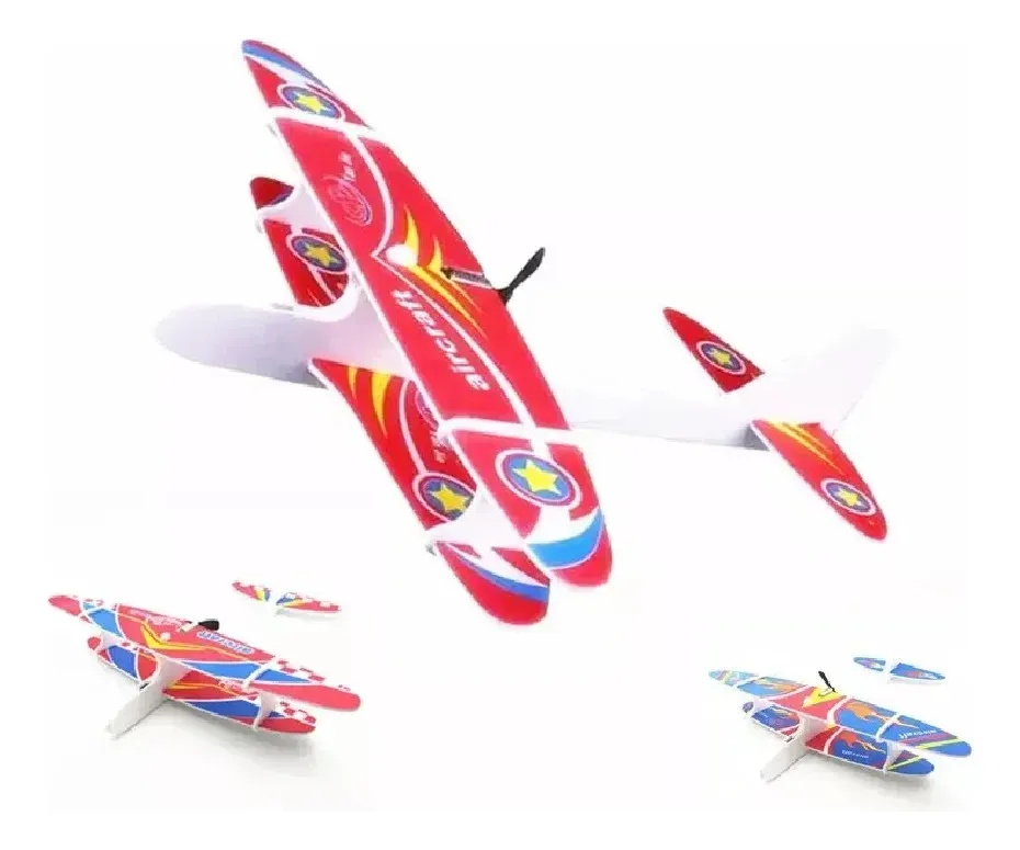 Avión De Juguete Con Motor A Pilas X12 Aviones