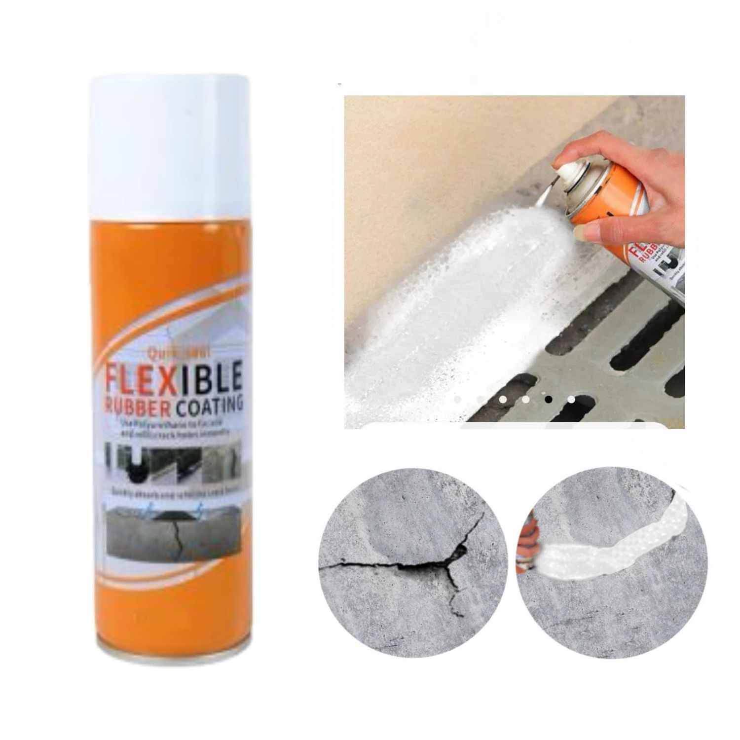 Spray Impermeabilizante Sellador 700 Ml Para Techos Y Juntas