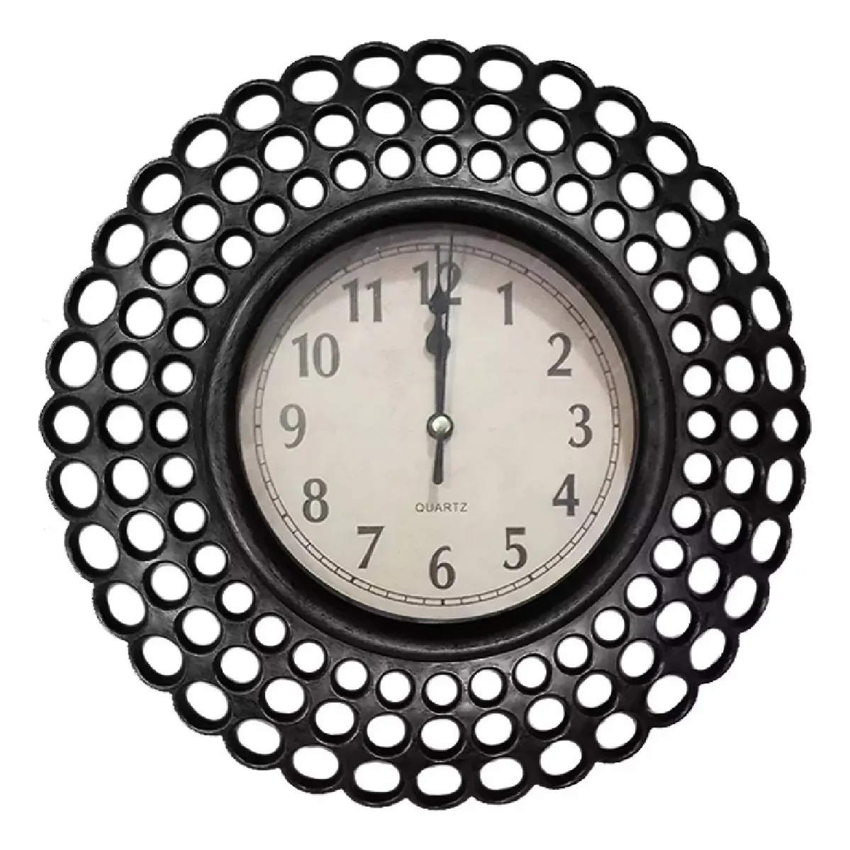 Reloj Analogico Decorativo De Pared 29cm De Diametro