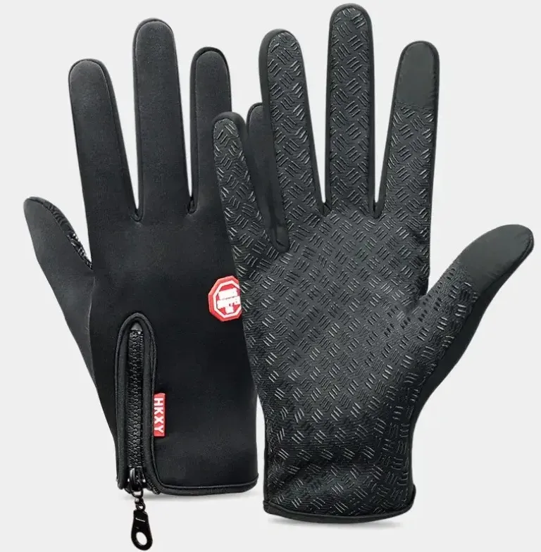Guantes De Motociclista Tactico Y Termico Con Cierre para hombres y mujeres