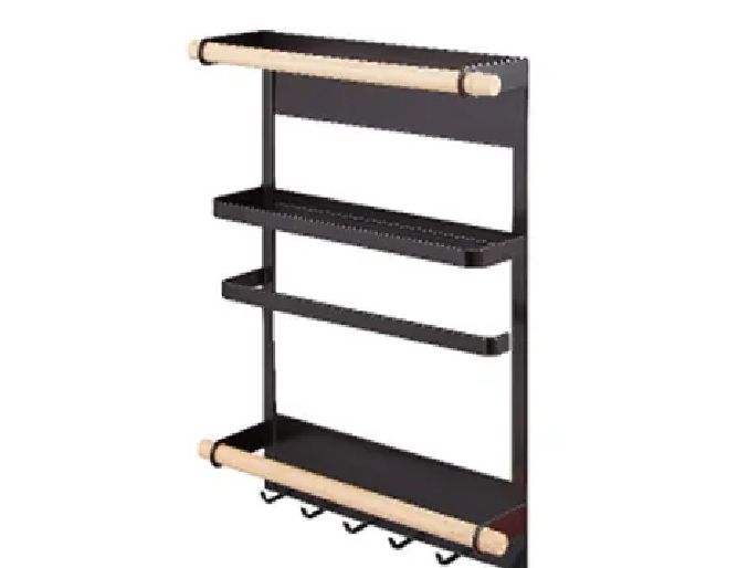 Estante Magnético Desmontable para Heladera 34x24x7 cm