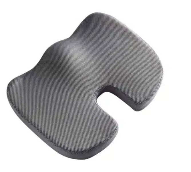 Almohadón Viscoelástico Gris para Asiento de Auto