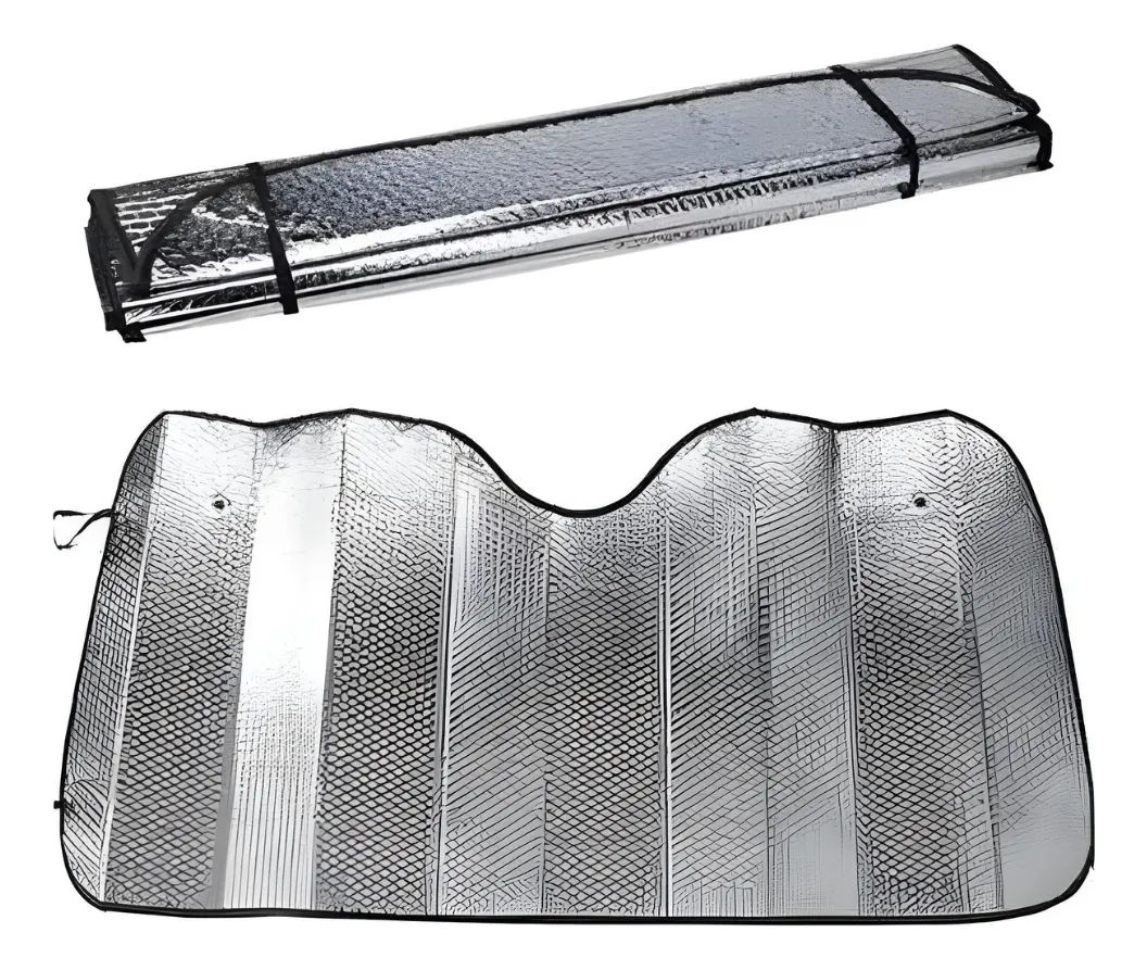 Parasol Plateado para Auto 60 cm x 130 cm