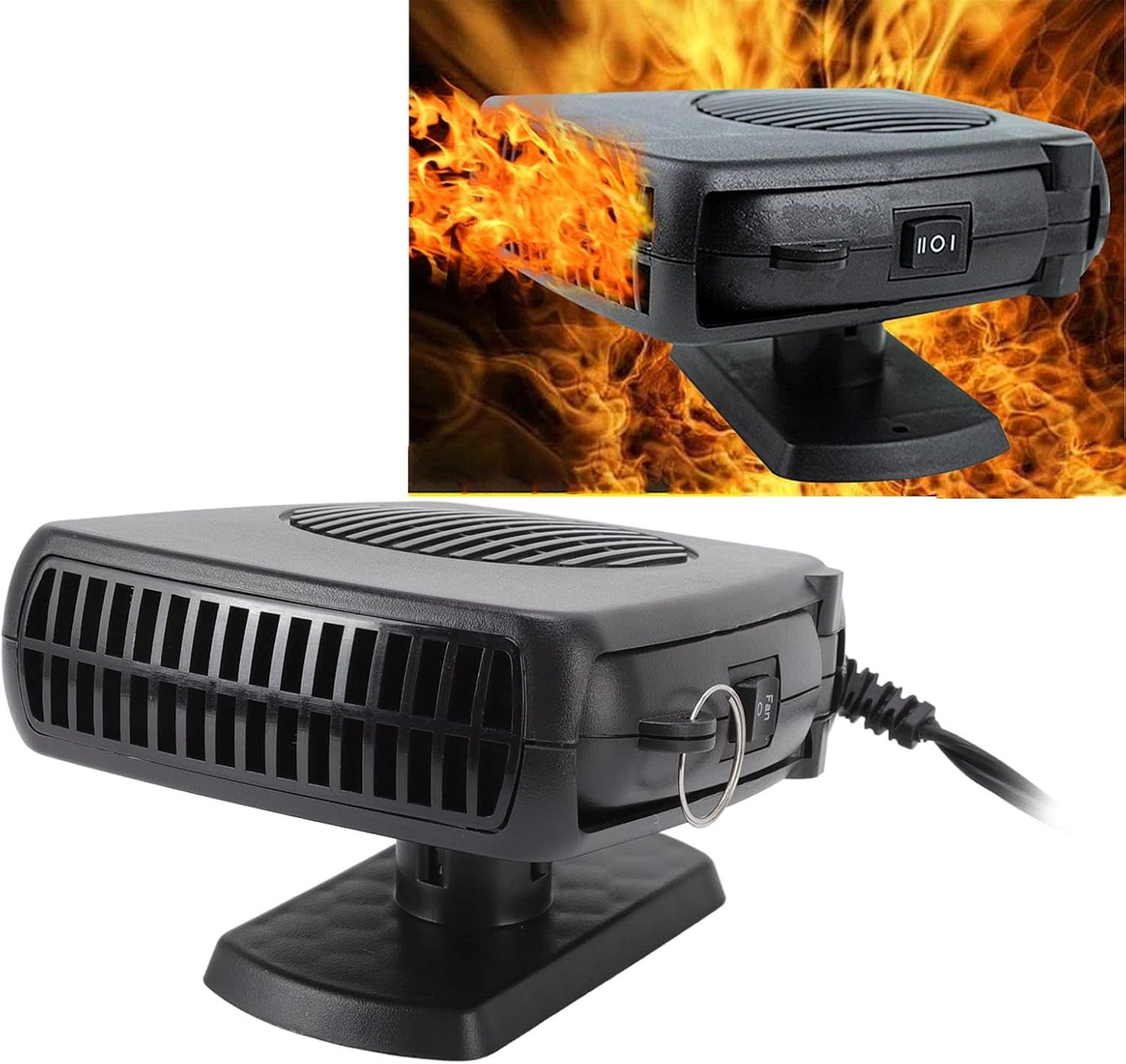 Ventilador De Enfriamiento De Calefacción 12 V De Vehículo