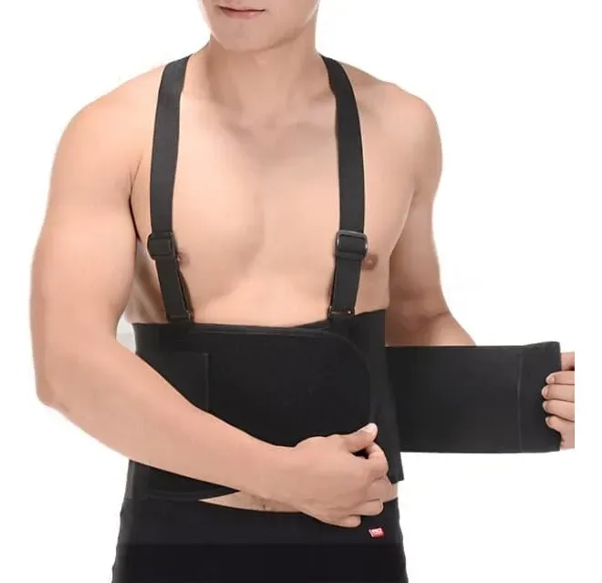 Faja Lumbar Elástica Para Reducir Dolores De Espalda Xl Xl