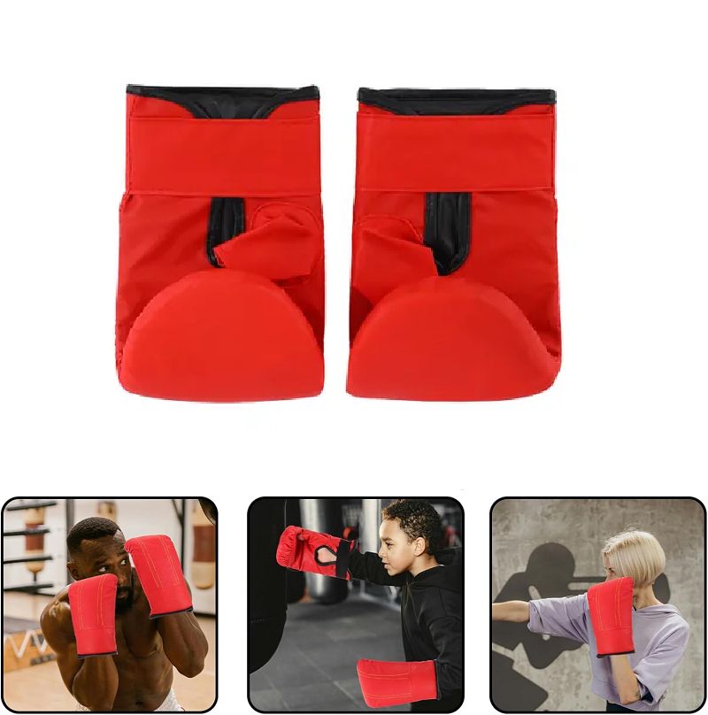 Guantes De Entrenamiento De Boxeo 1 Par Ajustable