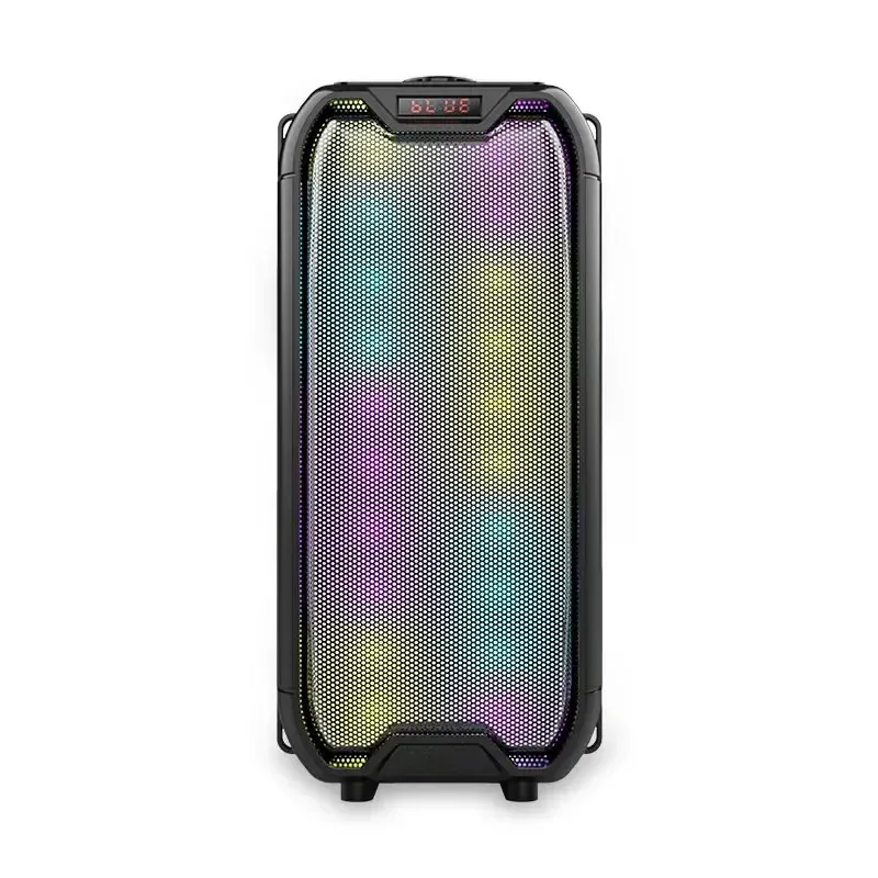 Parlante Con Luz Bocina Portátil Modelo Zqs4235 Negro