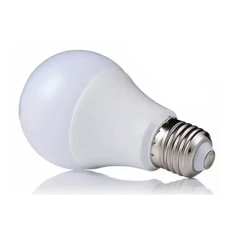 Lampara Led 12w Color Banco De Pvc + Pc Blanco