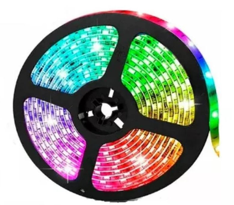 Cinta 2 Metros Tira Led Usb Para Decoracion Luces Rgb